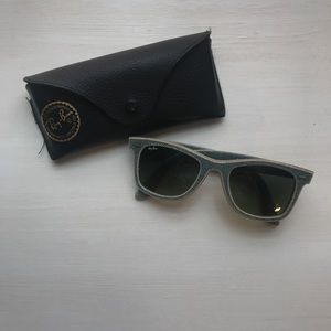 Ray Ban Light Blue Denim Wayfarer